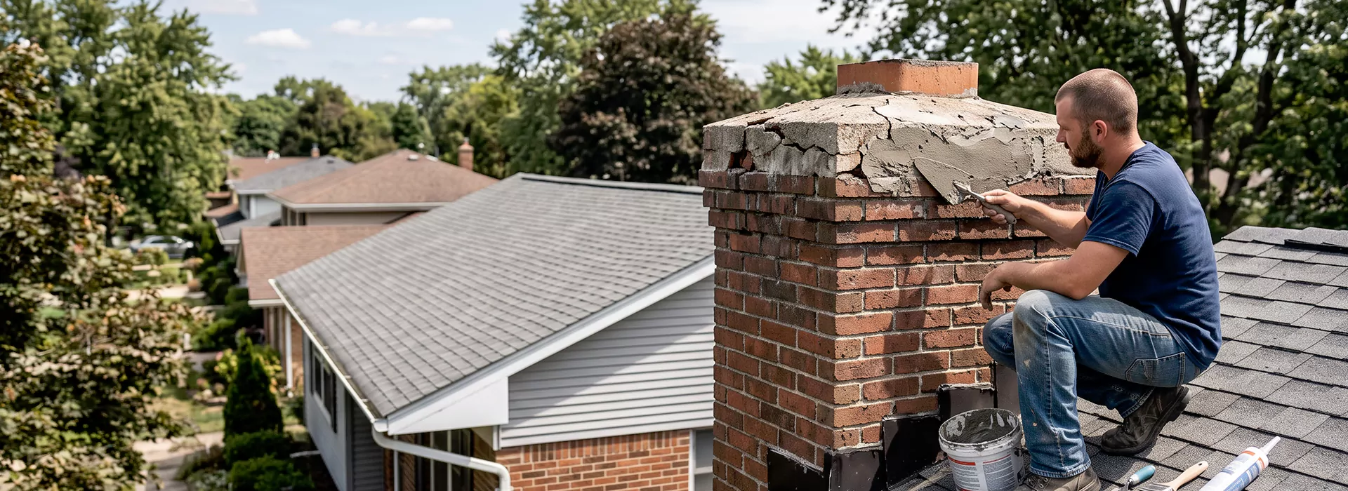 Chimney Crown Repair Inglewood, CA