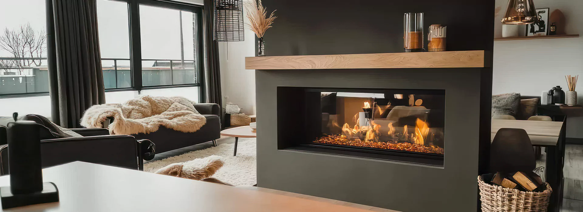 Classic Fireplace Design in Inglewood, CA