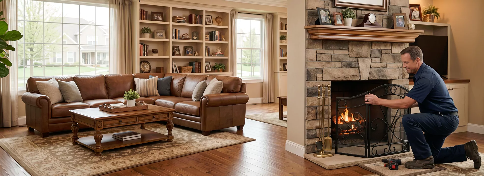 Fireplace Screen Installation Inglewood, CA