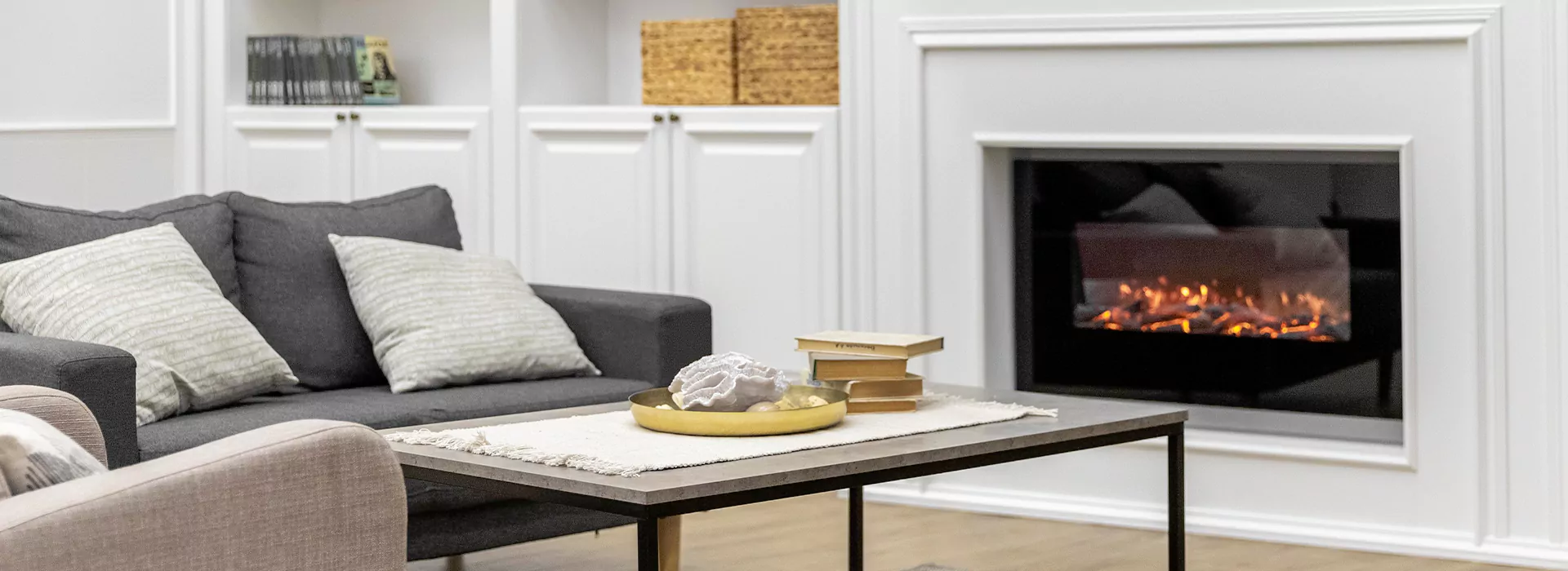 Modern Fireplace Design in Inglewood, CA