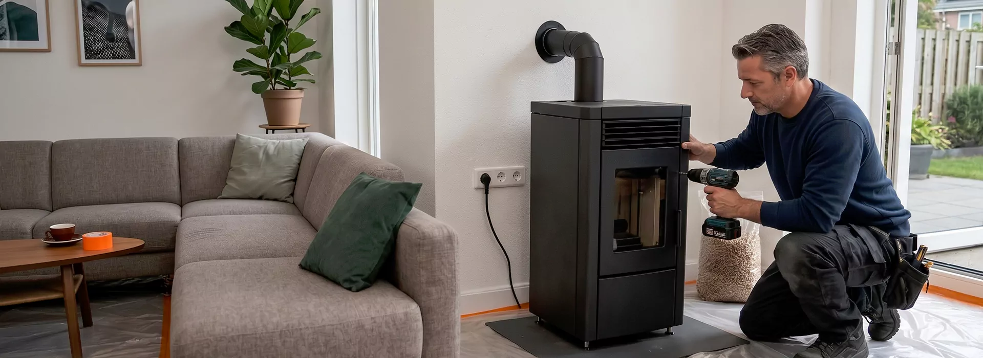 Pellet Stove Chimney Installation in Inglewood, CA