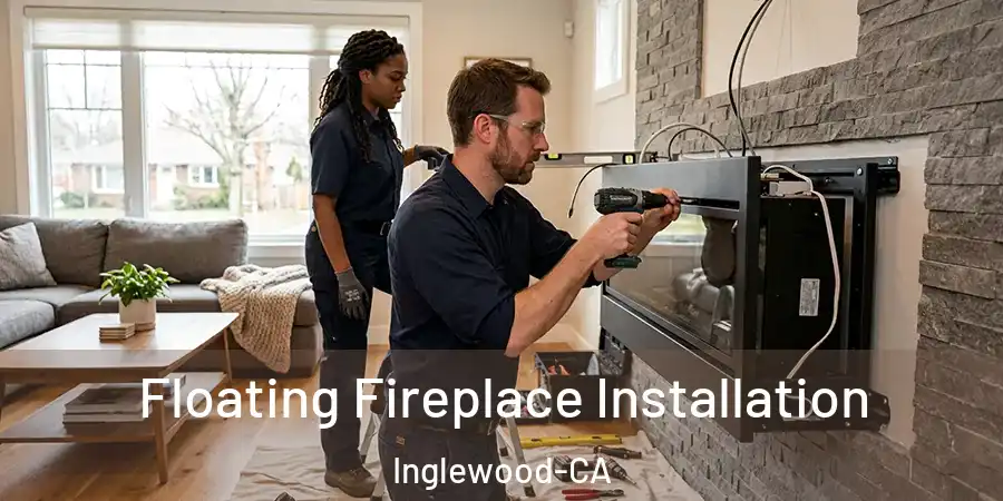  Floating Fireplace Installation Inglewood-CA