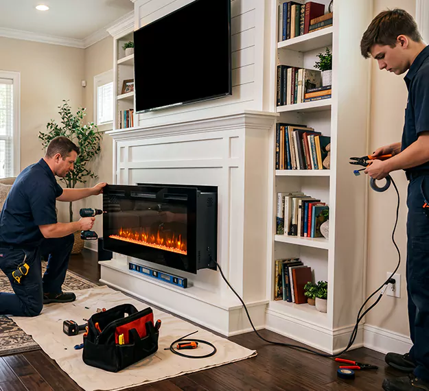 Certified Electric Fireplace Installation Company: Your Local Electric Fireplace Contractors in Inglewood, CA!