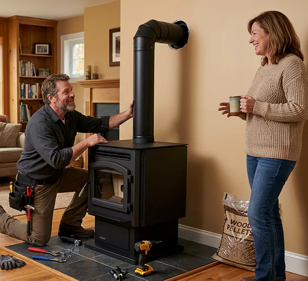 Certified Pellet Fireplace Installation Company: Your Local Pellet Stove Fitting Team in Inglewood, CA