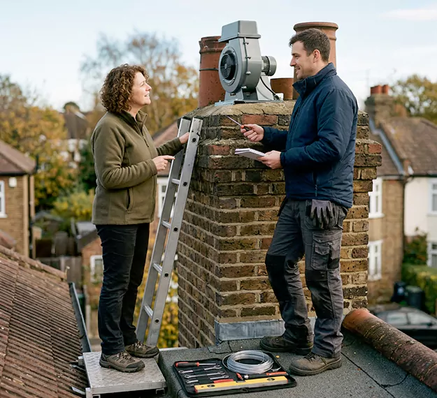 Why Inglewood, CA Homeowners Choose Our Chimney Fan Installation Team?