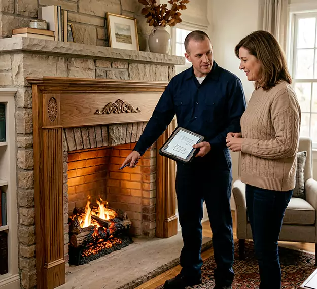 Why Inglewood Homeowners Choose Our Electric Fireplace Logs Team?