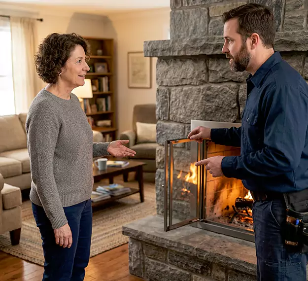 Why Homeowners Choose Our Fireplace Door Installation Team in Inglewood, CA?