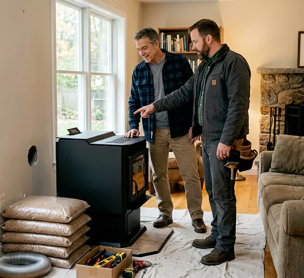 Why Inglewood Homeowners Choose Our Pellet Fireplace Installation Team?