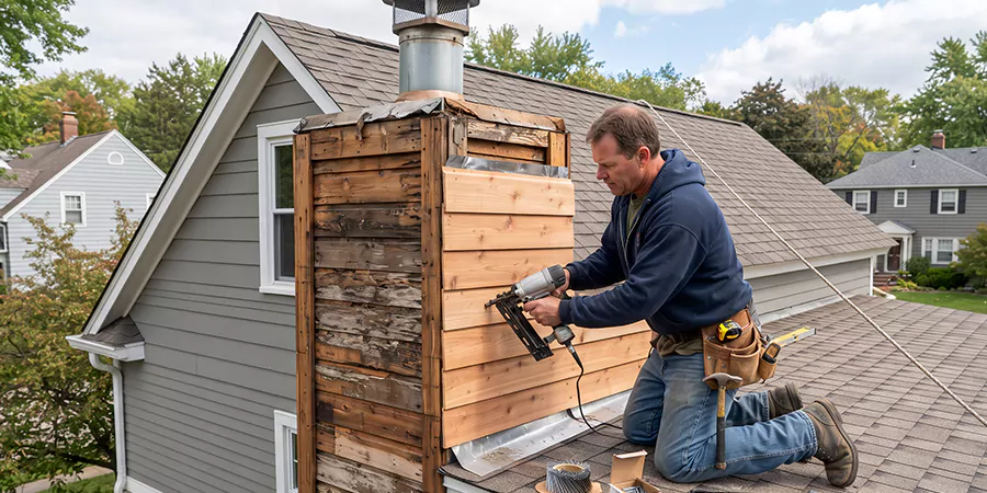 Wood Chimney Chase Repair Inglewood