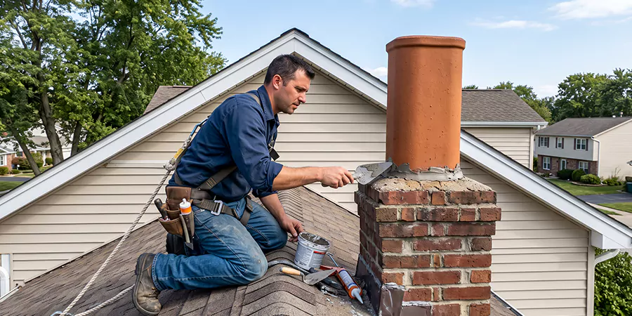 Chimney Pot Leak Repair Inglewood