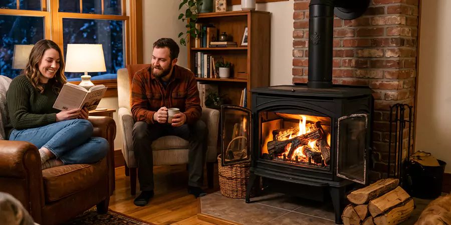 Faux and Fake Wood Burning Stove Logs Inglewood