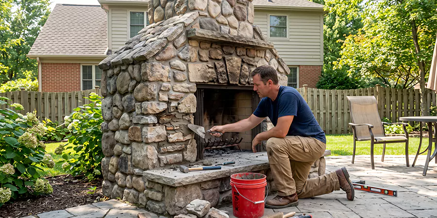 Outdoor Fireplace Repair Inglewood