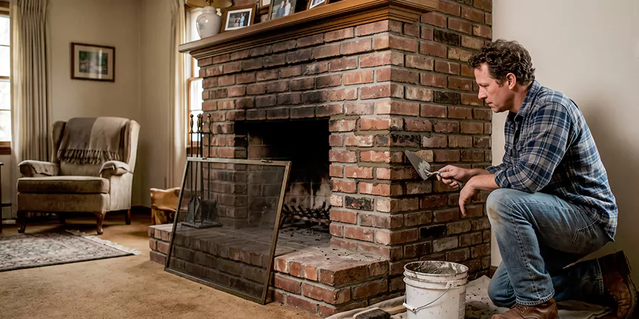 Old Fireplace Safety Repair Inglewood