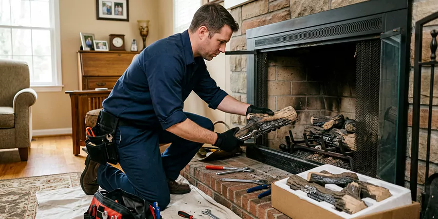 Ventless Gas Log Replacement Inglewood