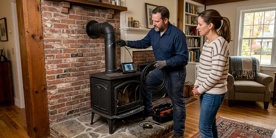 Wood Stove Chimney Inspection Inglewood