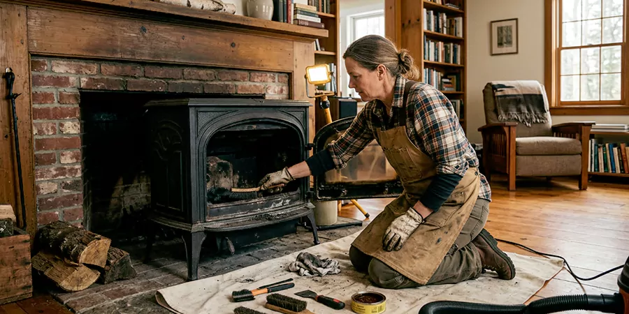 Wood Stove Restoration Inglewood